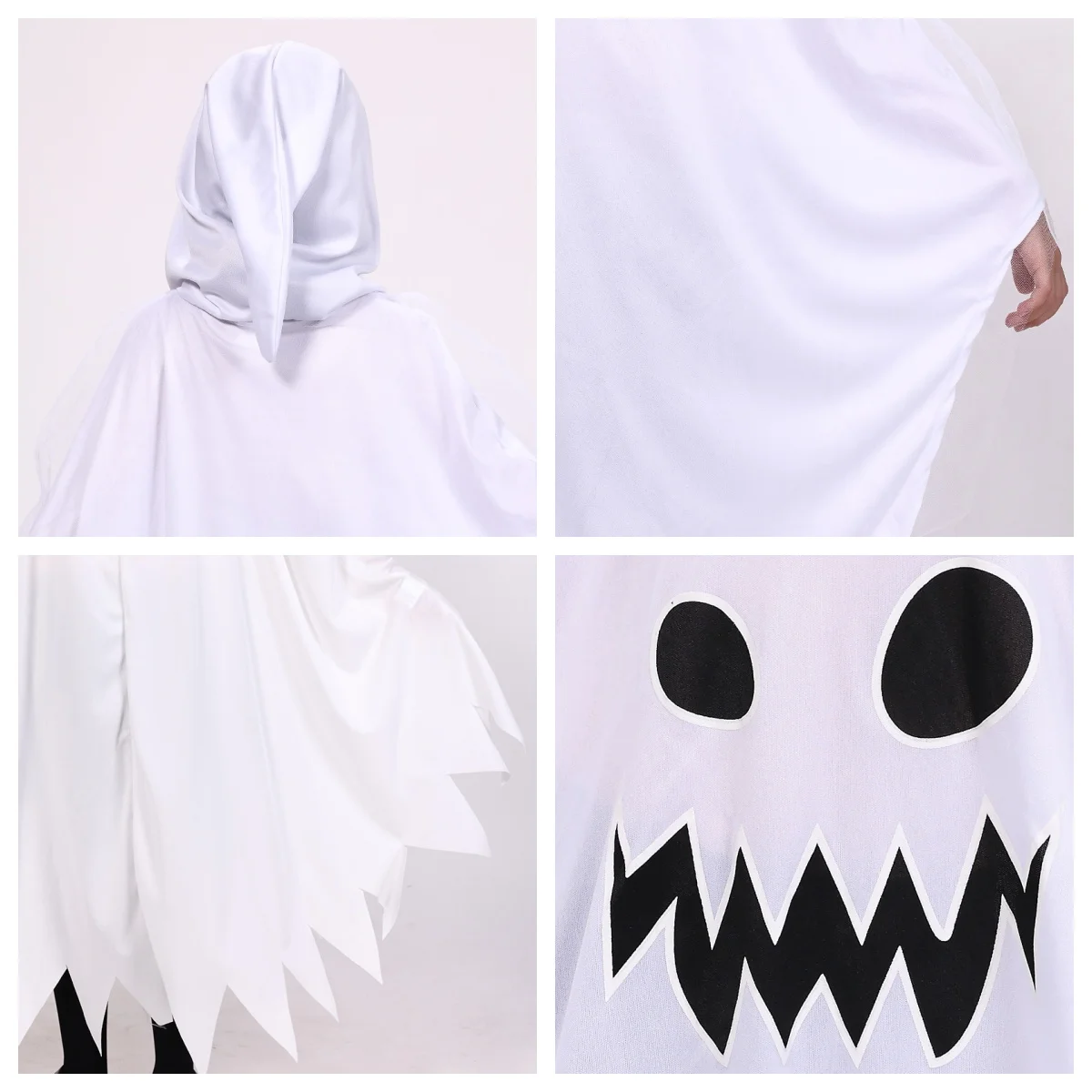 할로윈 어린이 유령 의상 코스프레 소품 야간 조명 유령 아기 드레스업 공포 축제 파티 공연 의상