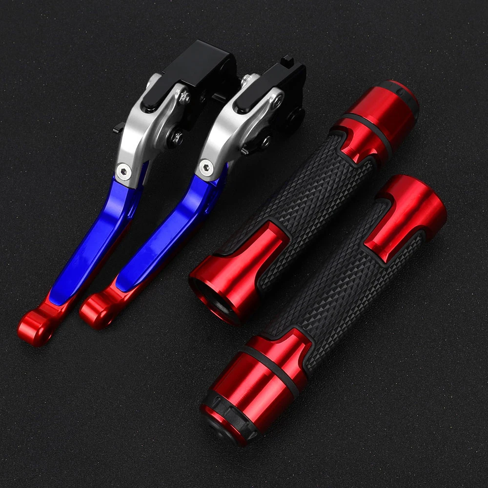 Motorcycle CNC Adjustable Brake Clutch Levers & Handle Handlebar grips For HONDA MSX125 GROM MSX 125 2013- 2021 2020 2019 2018