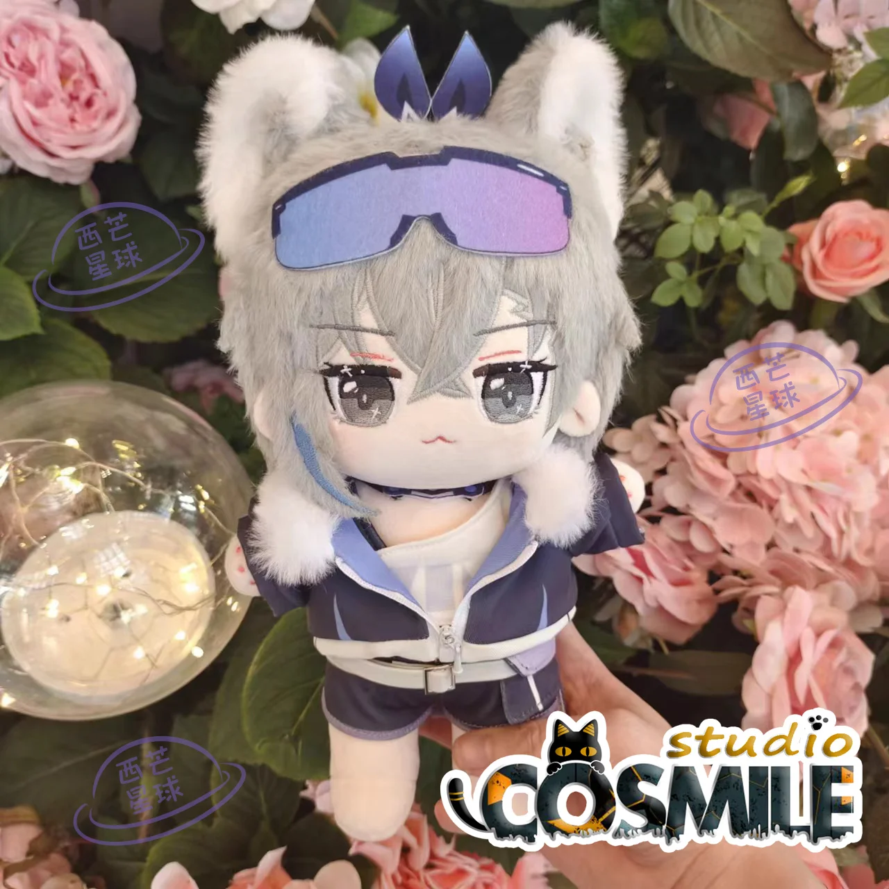 

Предварительная продажа Honkai: Star Rail Silver Wolf ぎろろ은은랑 랑 плюшевый Plushie 20 см Кукла Одежда Игрушка XQ Июль