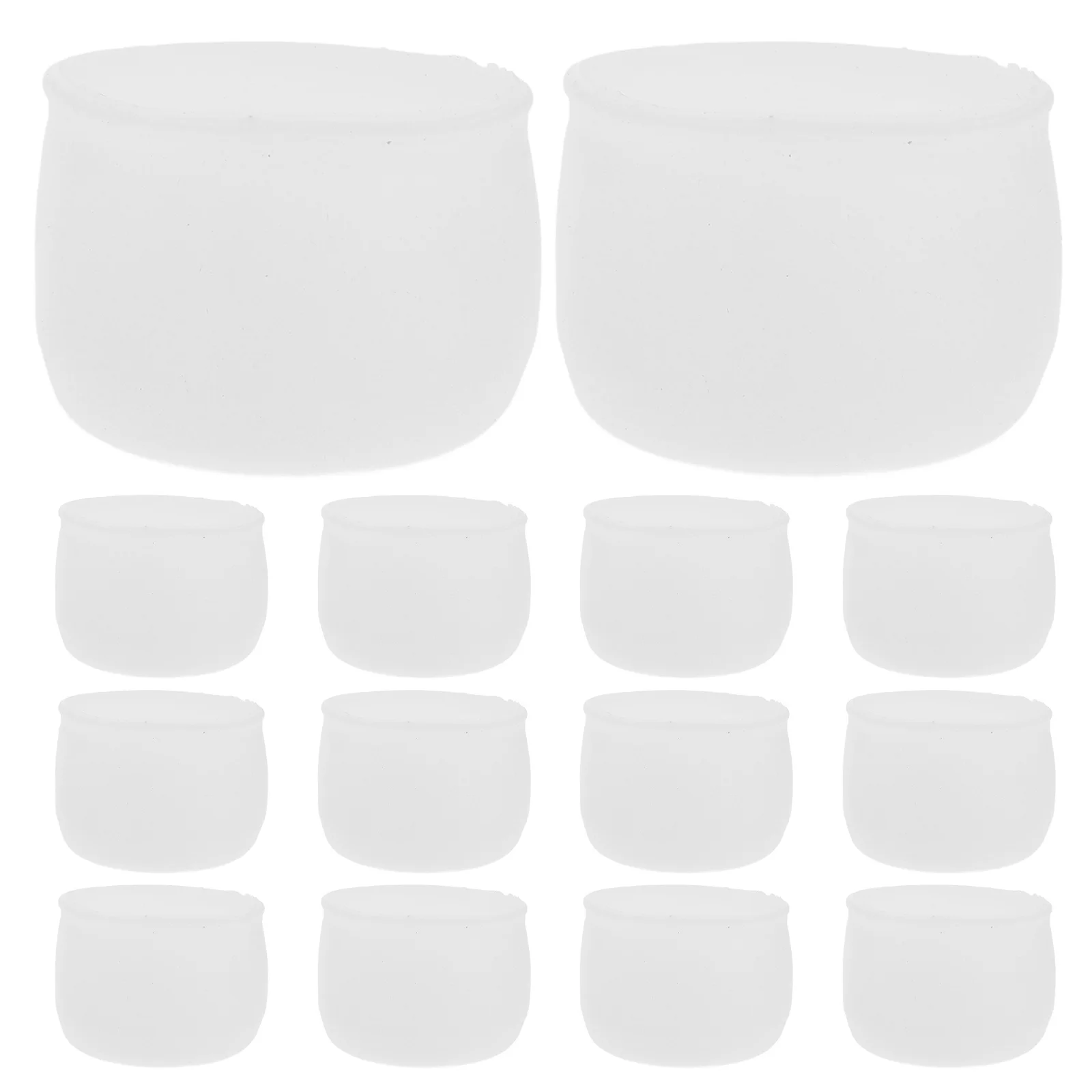 

20pcs Silicone Chair Feet Covers Table Leg Protectors For Hardwood Floors Anti-Scratch Mute Pads Home Office Furniture