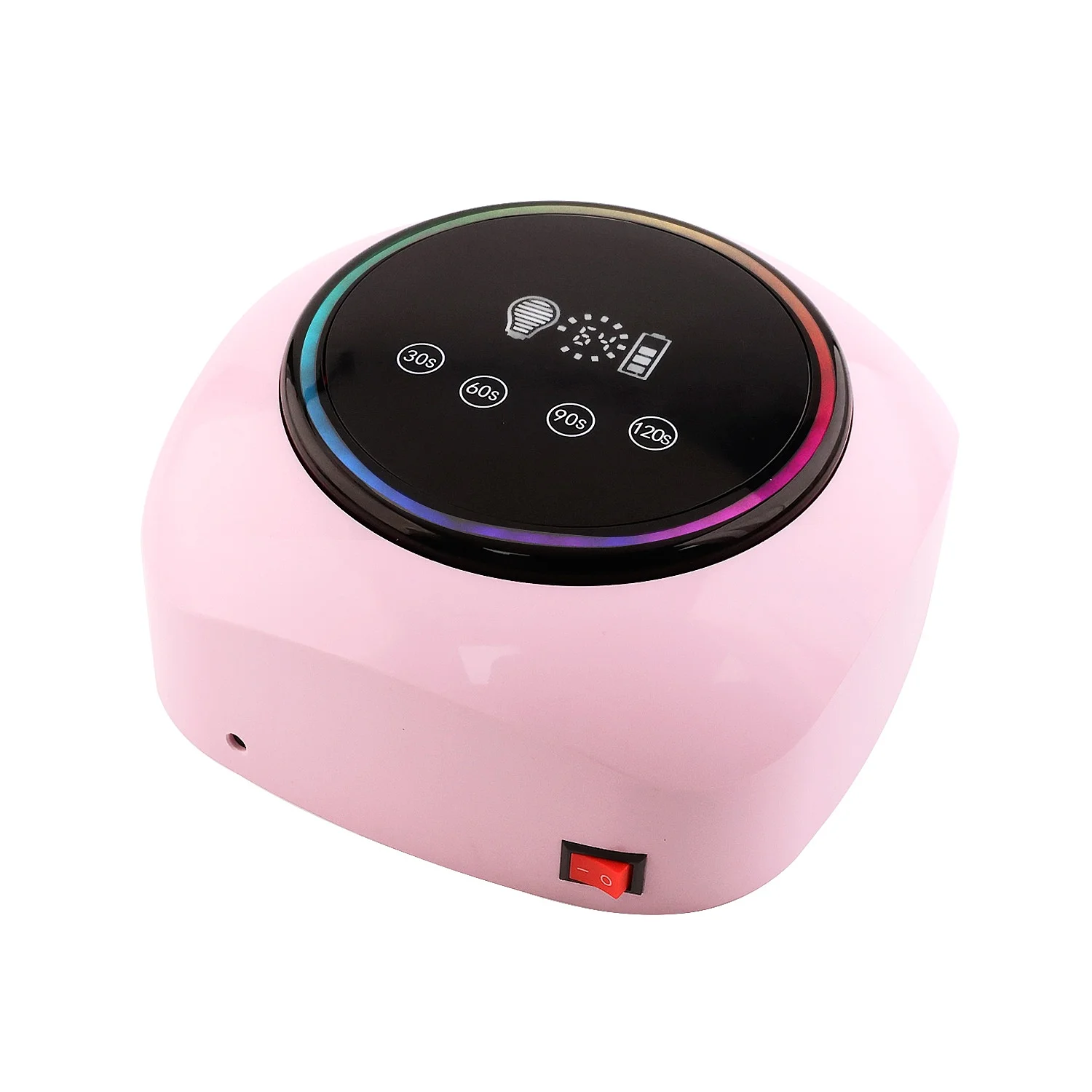 Mini Design Brand New Color UV LED Nail Lamp 98watts Strong Power Fasting Cure Nail Gel for Nails Salon
