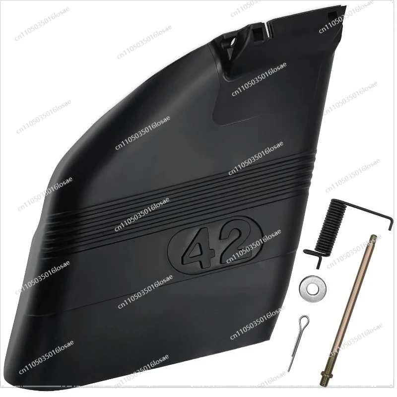 

For 130968 42 Inch Lawn Mower Deck Deflection Hood with Hardware Fit