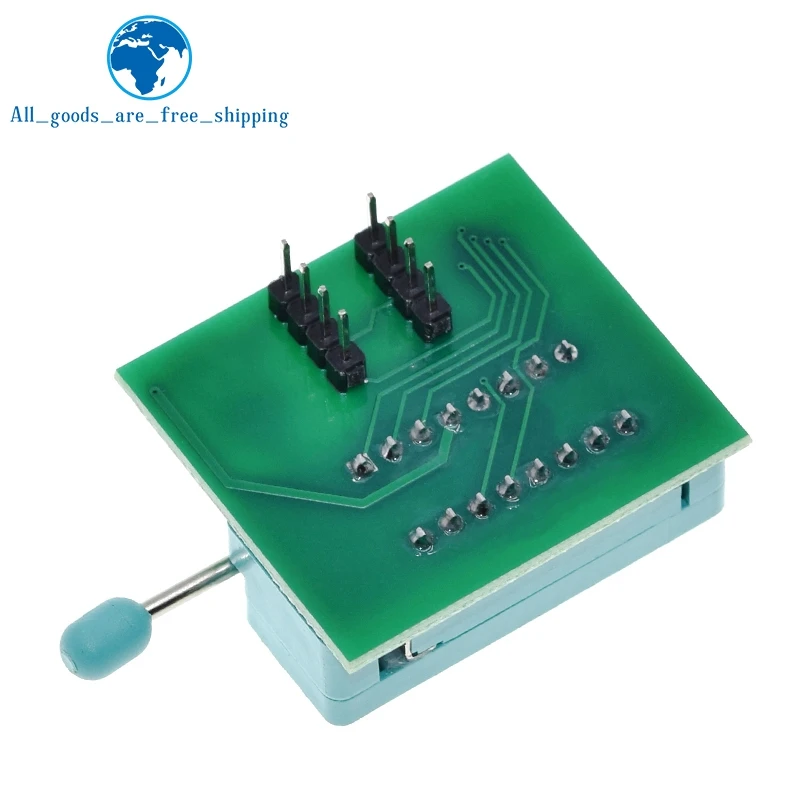 TZT 1.8V adapter for Iphone or motherboard 1.8V SPI Flash SOP8 DIP8 W25 MX25 use on programmers TL866CS TL866A EZP2010 CH341 image 4