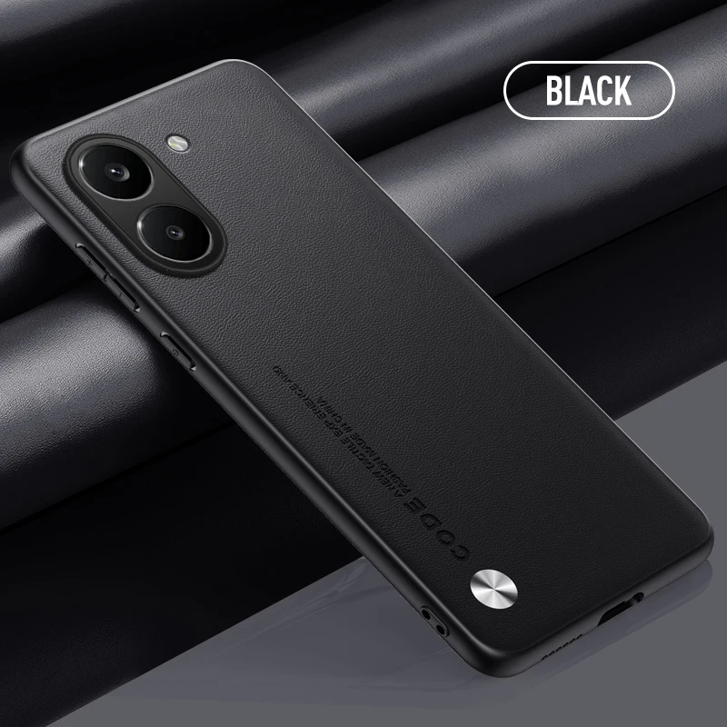 Für Xiaomi Redmi Turbo 5 Schlichte Lederhülle Stoßfeste Handyhülle Redmi Note 15 Pro 15Pro+ Fundas Redmi Turbo 4 Cover