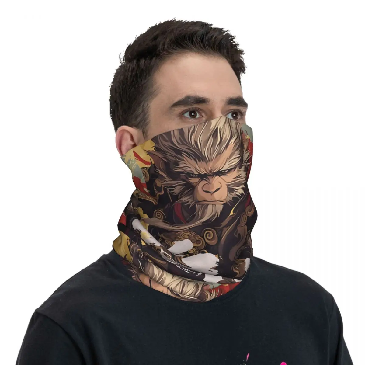 Mythe Dunne Bandana Nek Gaiter Wrap Sjaal Hoofdband Hals Hoes