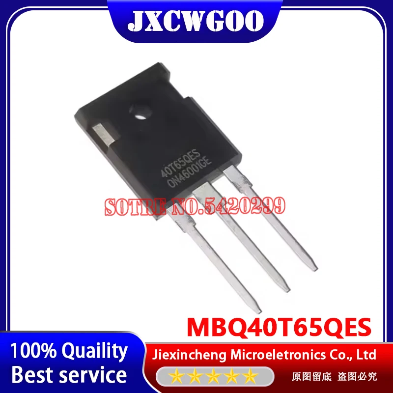 10PCS 40T65QES  MBQ40T65QES TO247 40A650V IGBT New orignal