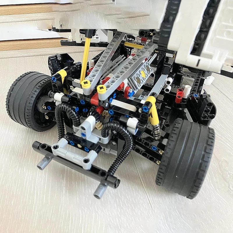 1243 Stück MOC Rallye Auto Technische Bausteine Geburtstag Weihnachten Spielzeug Geschenk Geburtstag Konstruieren Weihnachten Spielzeug Geschenk