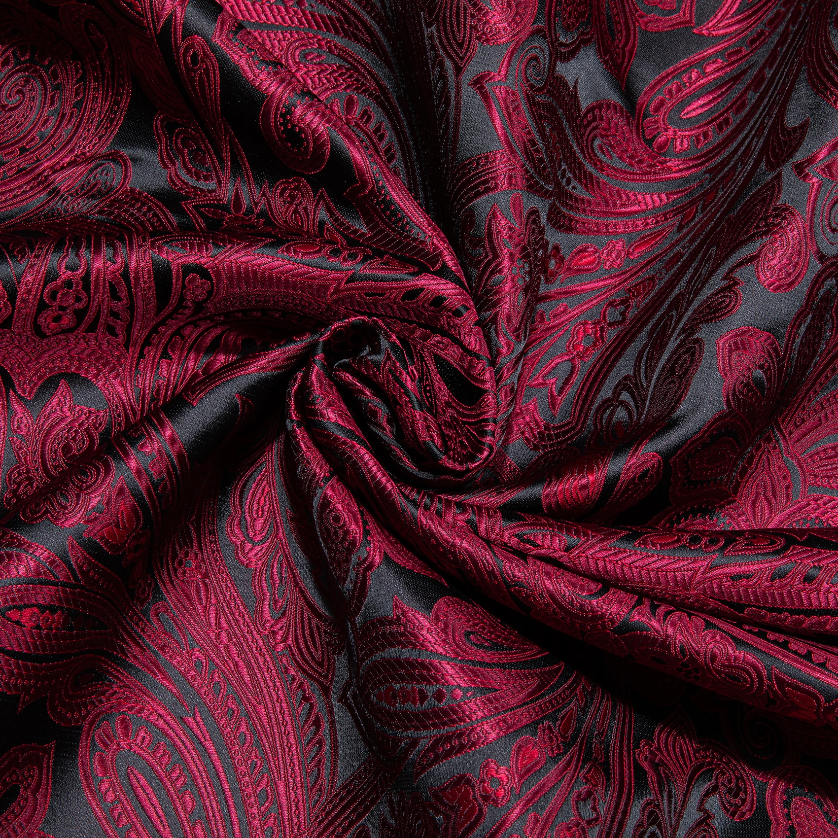 Fashion Silk Scarf Men Women Luxury Band Designer Red Paisley Shawl Banadanna Foulard Pashmina Casual 160cm*50cm Barry. Wang