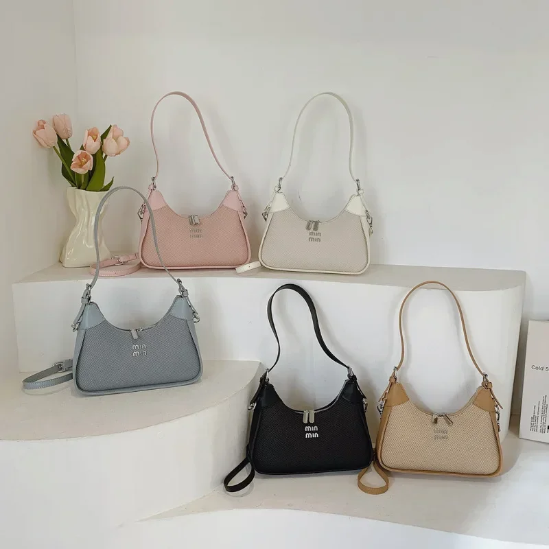

Luxury Brand New Retro Fashion Underarm Bag Women's Commuter Crossbody Bag Simple Niche Foreign Hand Bill Shoulder Bag