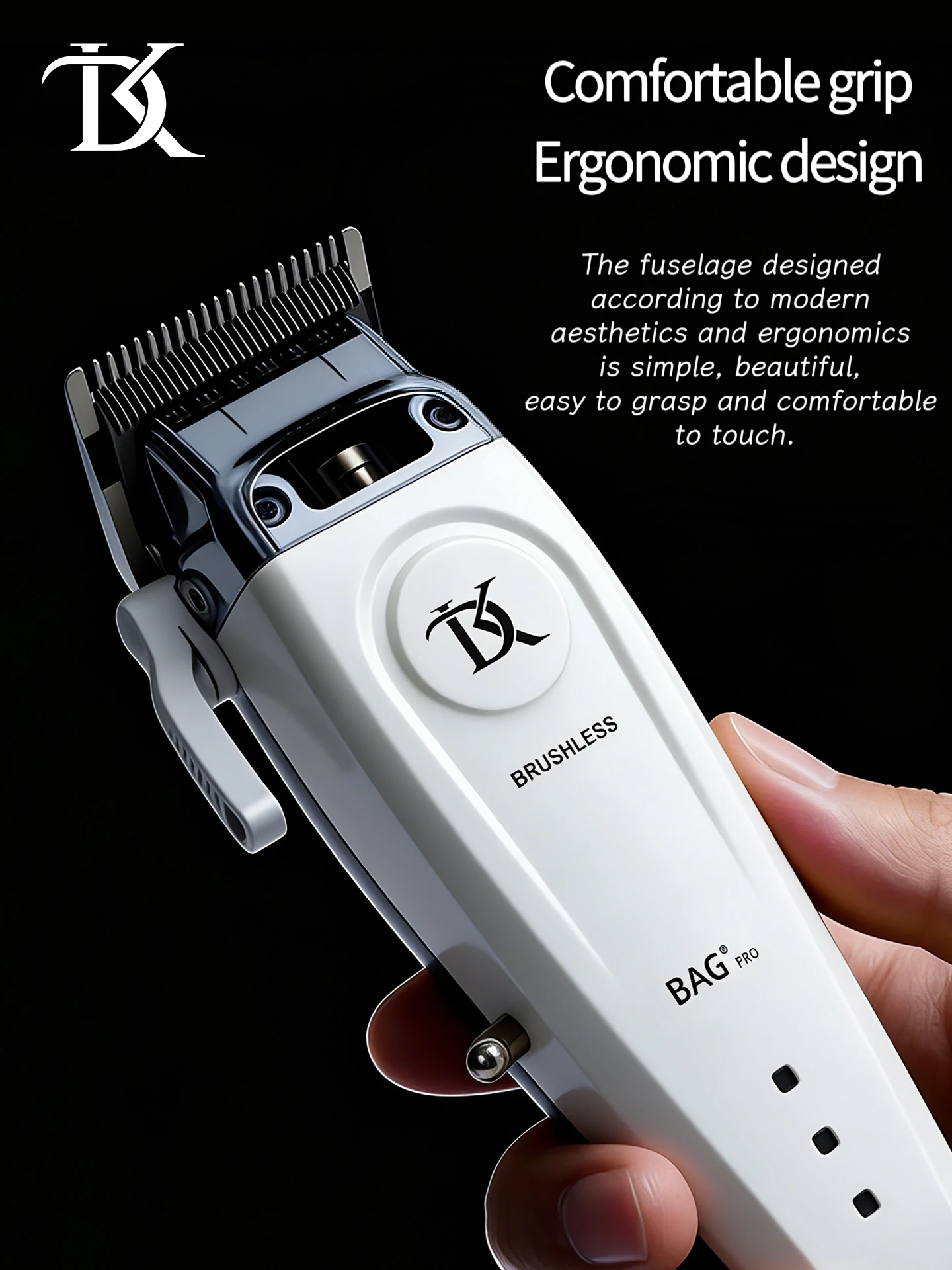 DK 079 Limited Edition Professional Electric Hair Clipper  7500rpm DLC Blade Brushless Motor Hair Trimme FOR Barber Machine