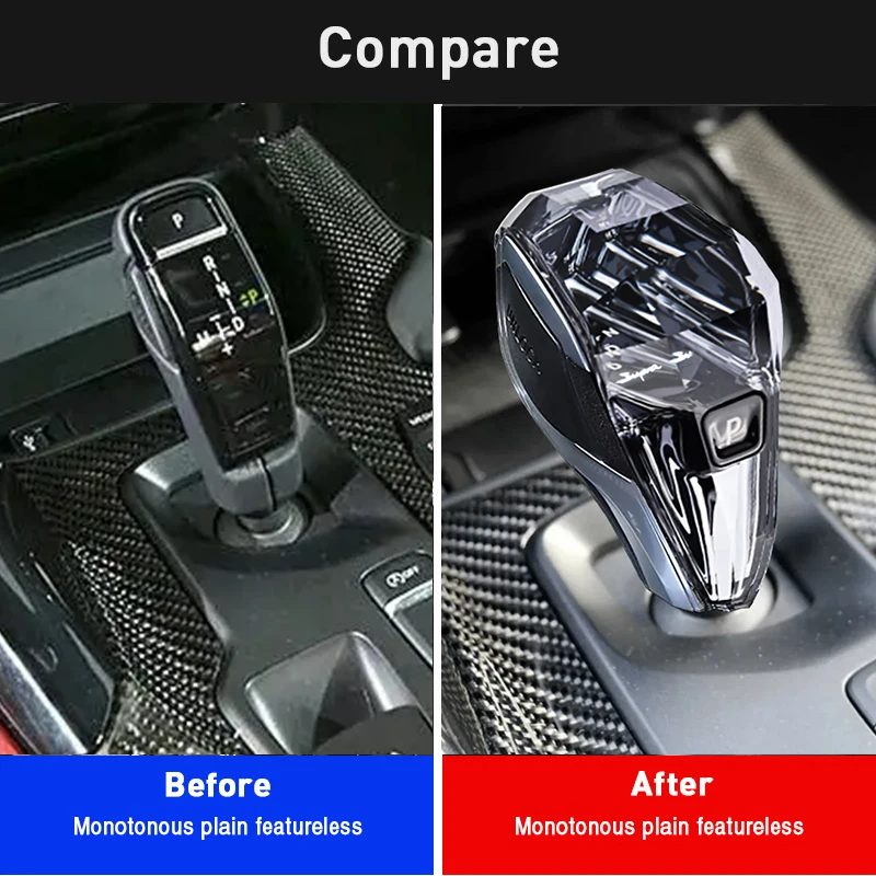 Crystal Car Gear Shift Knob for Toyota Supra A90 2020 2021 2022 Year Gear Stick Lever Change Knob Interior Accessories