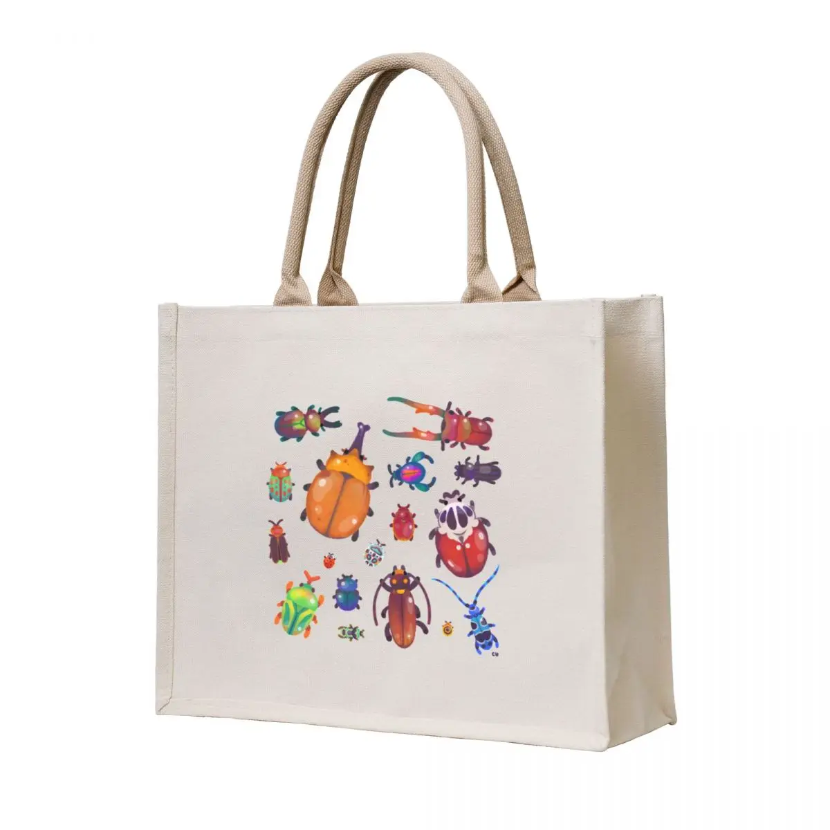 

Beetle Tote Bag Canvas personalized tote custom tote bag