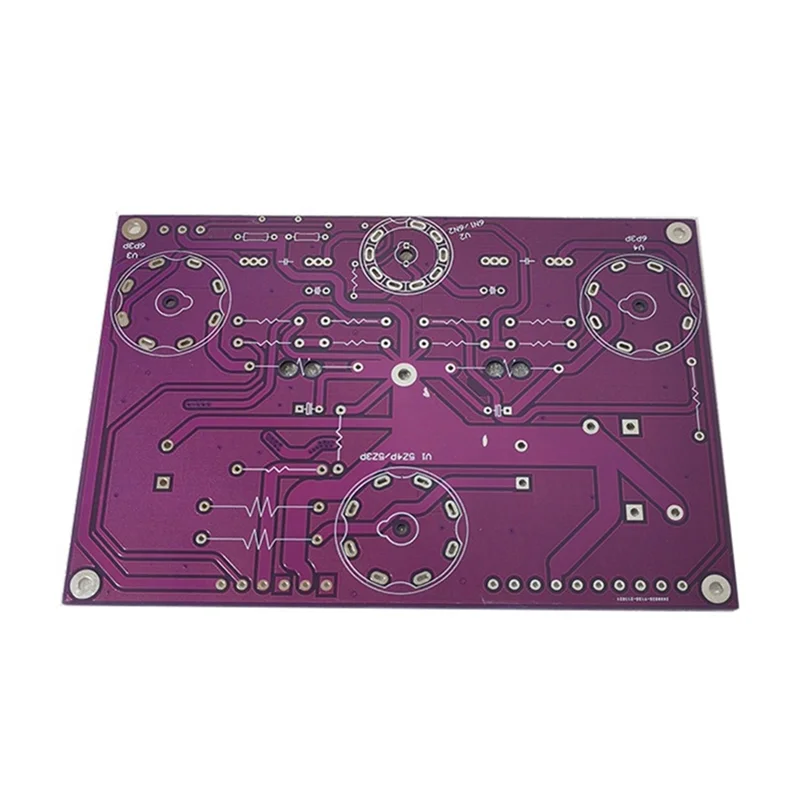 

A33T-6N1 Push 6P3P Replaceable 6L6/KT66/EL34 Vacuum Tube Amplifier Board Without Gallbladder Purpler PCB Amplifier Board