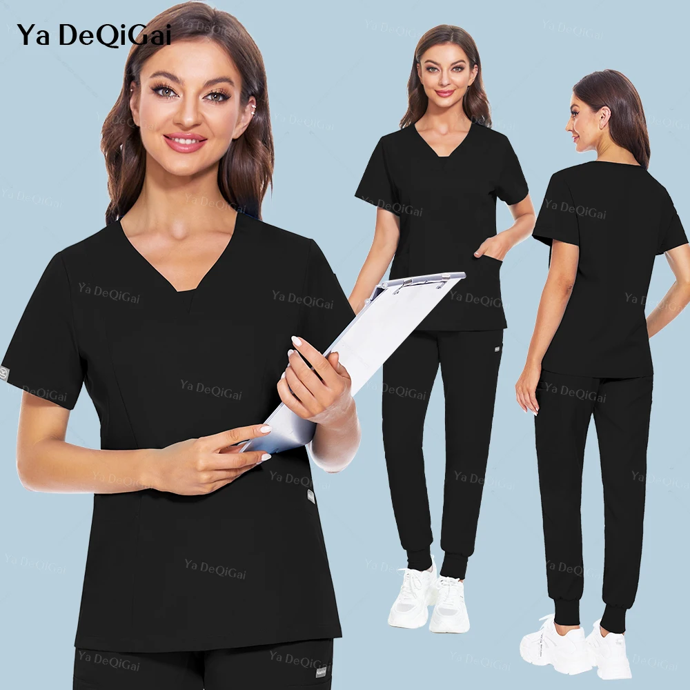 Wholesale High Quality Medical Uniforms Hospital Work Clothes Scrubs Set Doctor Nurse Surgical Suit Dental Surgery Suit Workwear