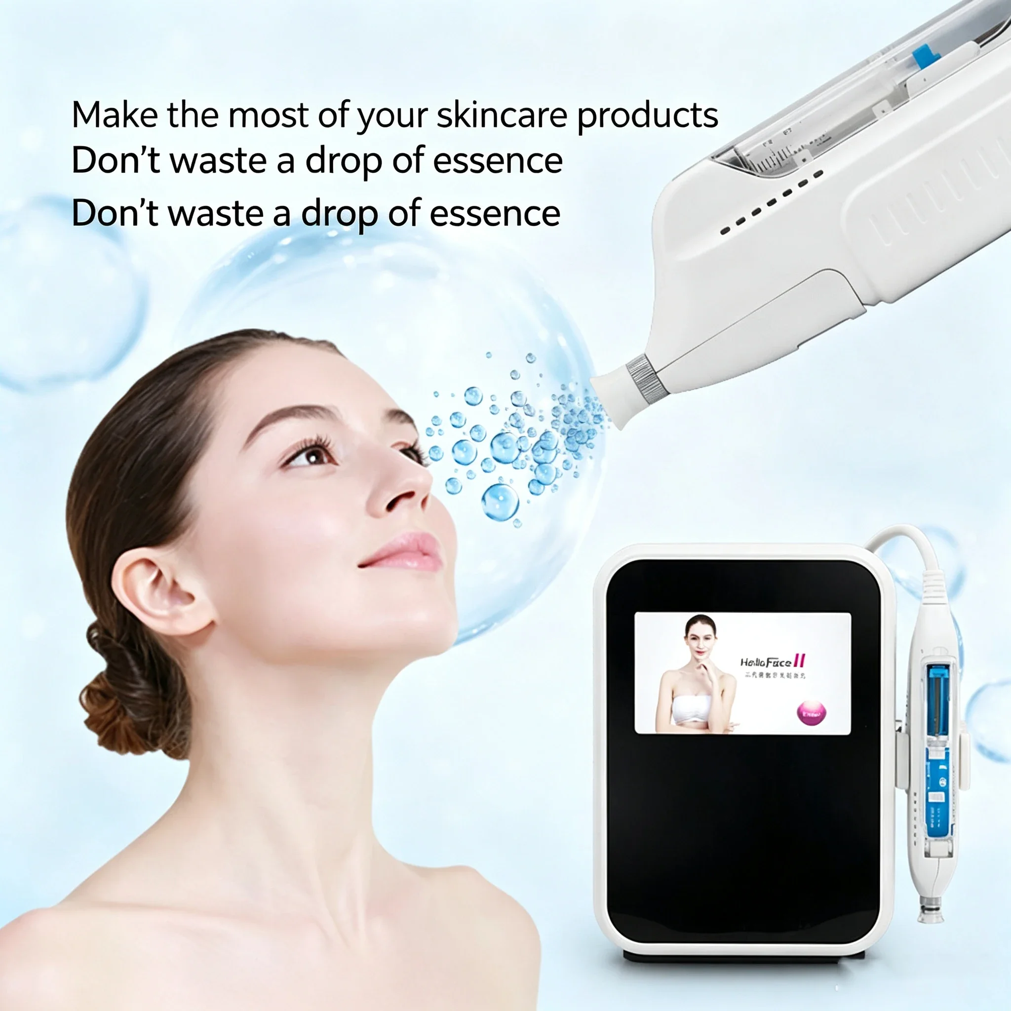 New 2nd Generation Water Light Introduction Device Facial Particle High-Pressure jet Beauty Device