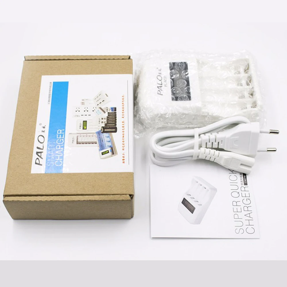 بطاريات AA من PALO nimhقابلة للشحن ، تصريف ذاتي منخفض ، HR6 ، ni-mh AA لسيارة لعبة كاميرا MP4 ، 3000mAh ، 1.2 فولت