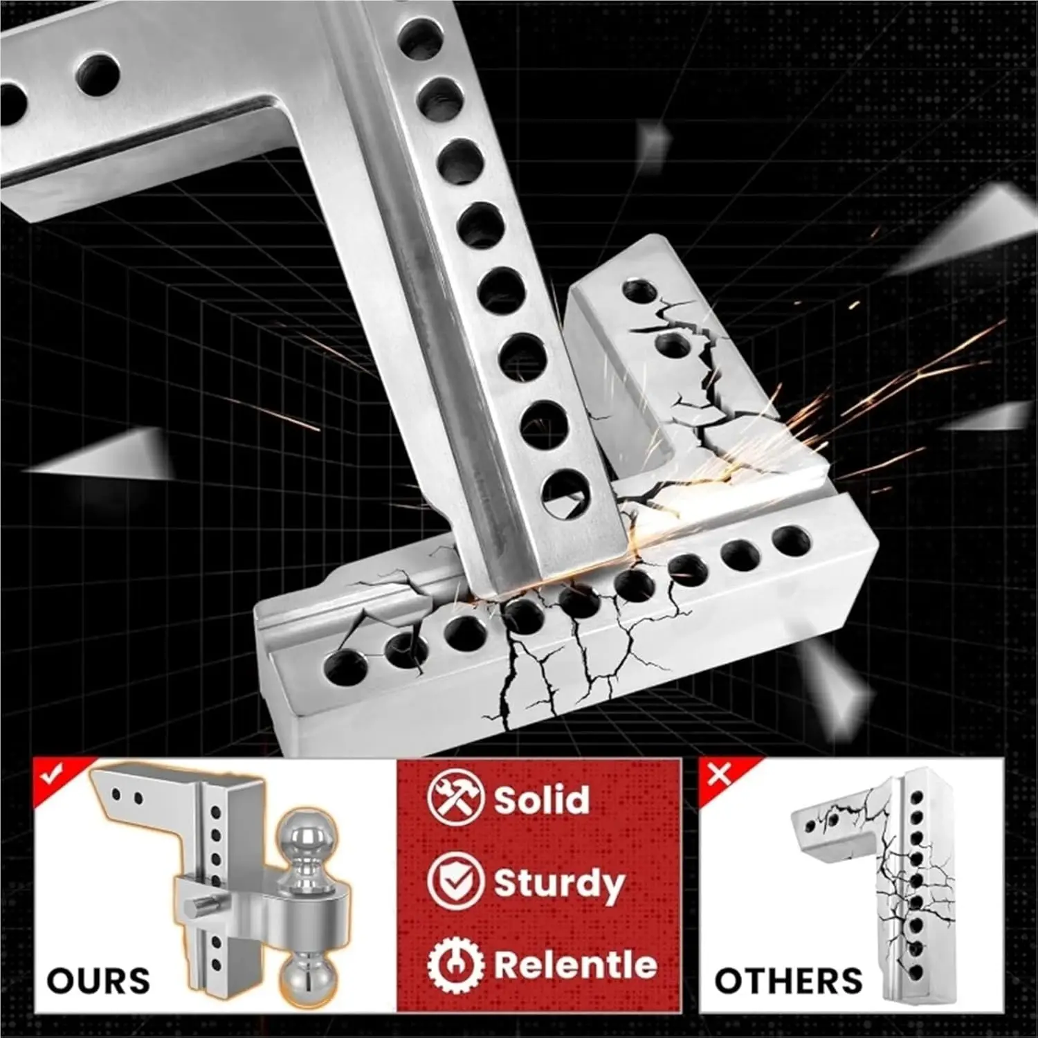 attelage-de-remorque-reglable-en-aluminium-compatible-avec-un-recepteur-de-25-po-descente-hauteur-de-6-pouces-18-500-lbs-gtw-boules-d'attelage-pour-camion