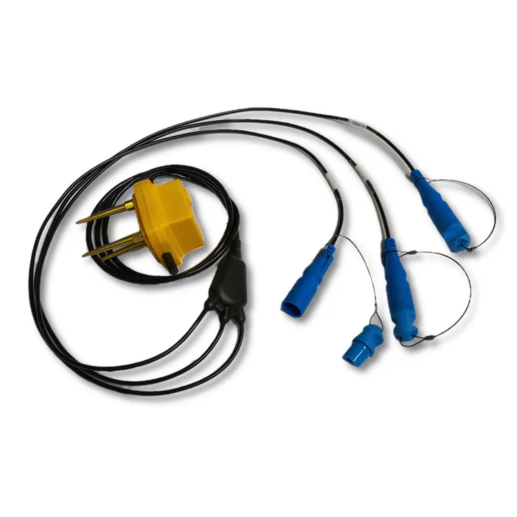 3 C Geophone 4.5Hz With 3 Pcs KCK Push Fit Female Connector Triaxial  Geophone 4.5 Hz