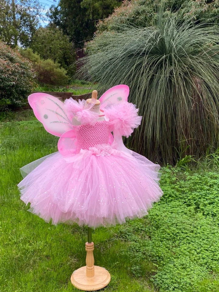 hot pink fairy dress Dress Up