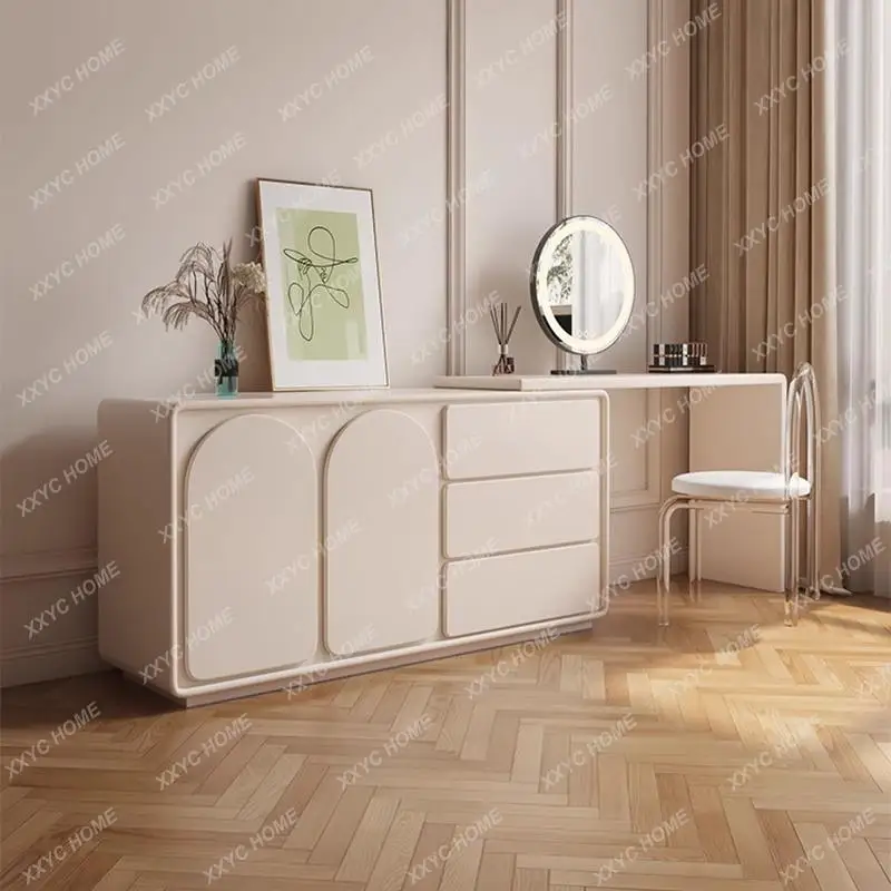 AA Cream wind bedside dresser integrated modern simple bedroom TV cabinet makeup table