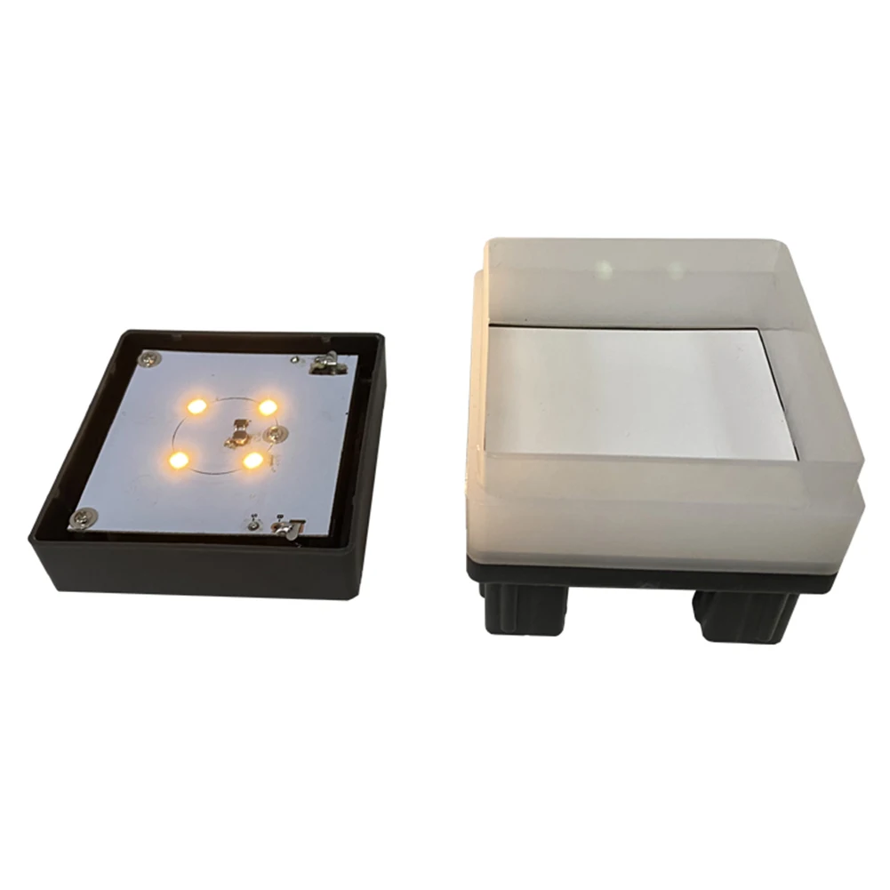 1-5Pcs Solar LED Fence Lamp Pillar Light Easy Installation Waterproof Outdoor Lamp GlowIing Path Yard Lights for Garden Decor