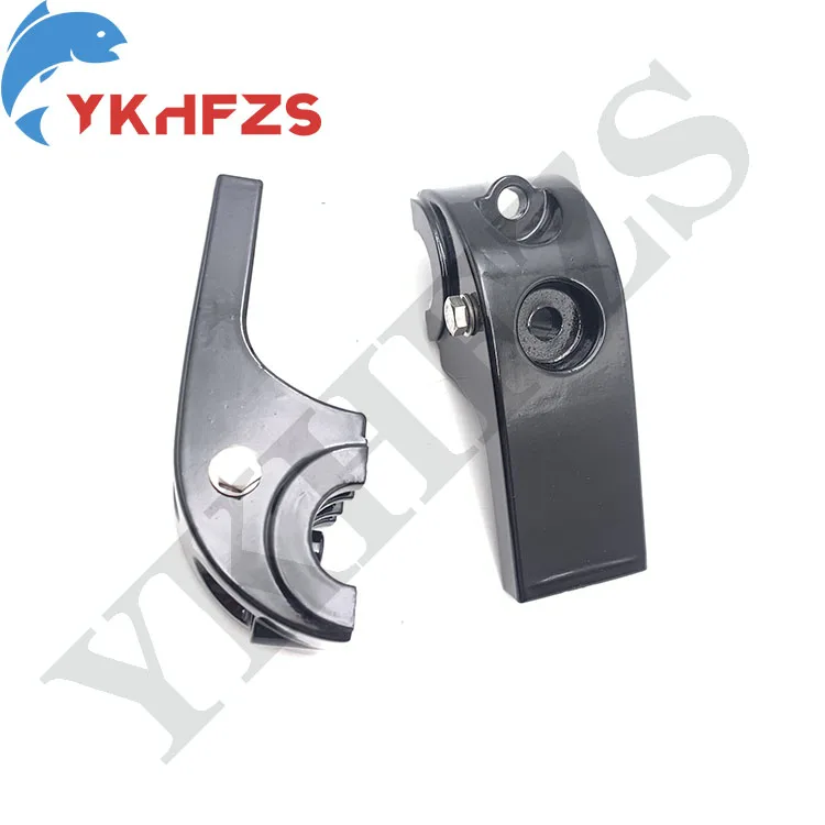 

For Tohatsu Outboard 2T 18HP M15B2 M18C2 M9.9B2 350-61401-0 Boat Accessories 350Q61401-0 (R) and 350Q61402-1 (L) Mount Bracket