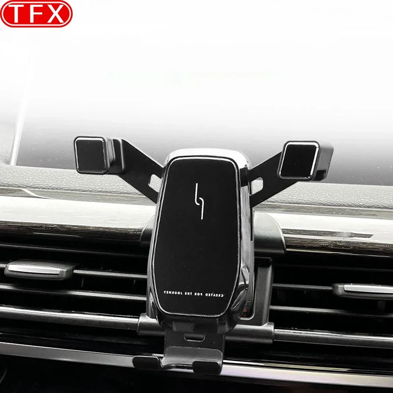 For BMW X5 F15 X5M F85 2013-2018 Car Styling Mobile Phone Holder Air Vent Mount Gravity Bracket Stand Auto Modified Accessories