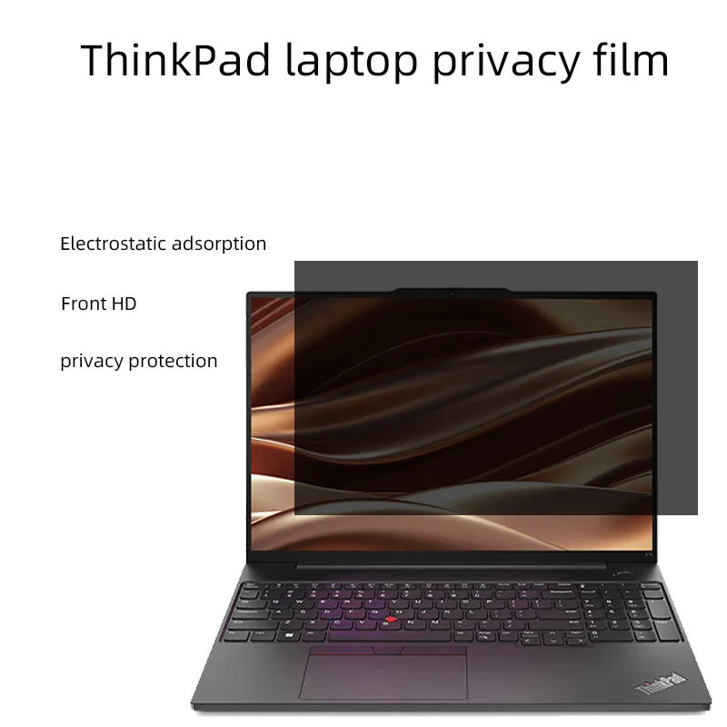 Suitable for ThinkPad laptop privacy film X1 Carbon P16V P15V P16S T16 T14P T14S E16 E14 X13 13.3 14 15.6 16 17.3 inches