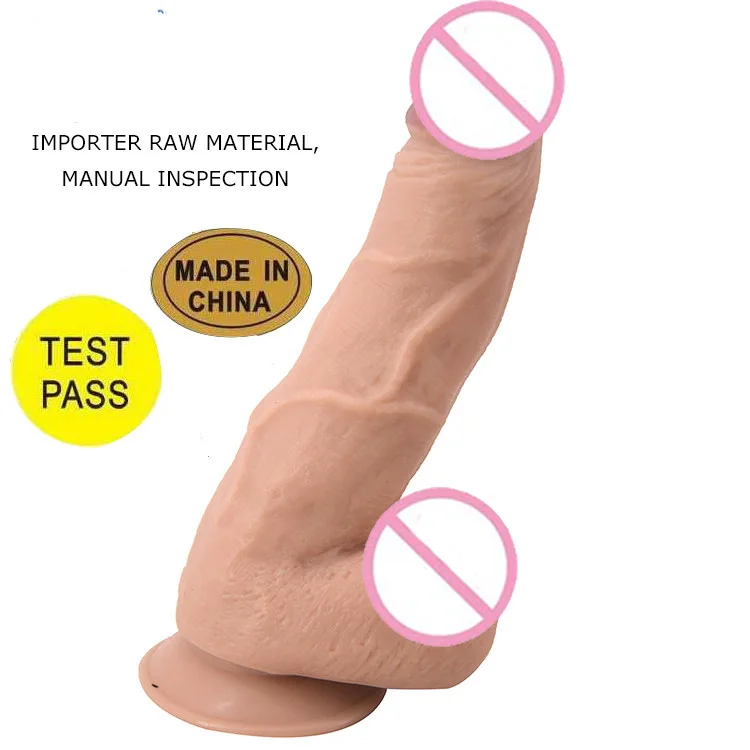Consolador enorme de piel realista para mujer, Consolador de pene grande y largo con ventosa, masturbador erótico de punto G, Juguetes sexuales para