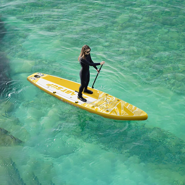 

Factory Wholesale 11.5'x33"x6" Inflatable Stand up Paddle for Adults