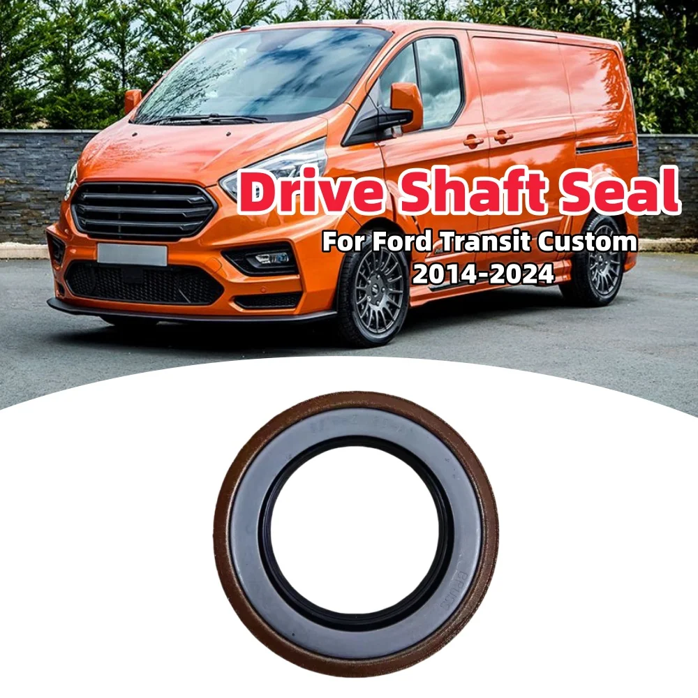 2PCS Car Drive Shaft Seal 1490305 RV Engine Chassis Transmission Seal Parts For Ford Transit Custom 2014-2024