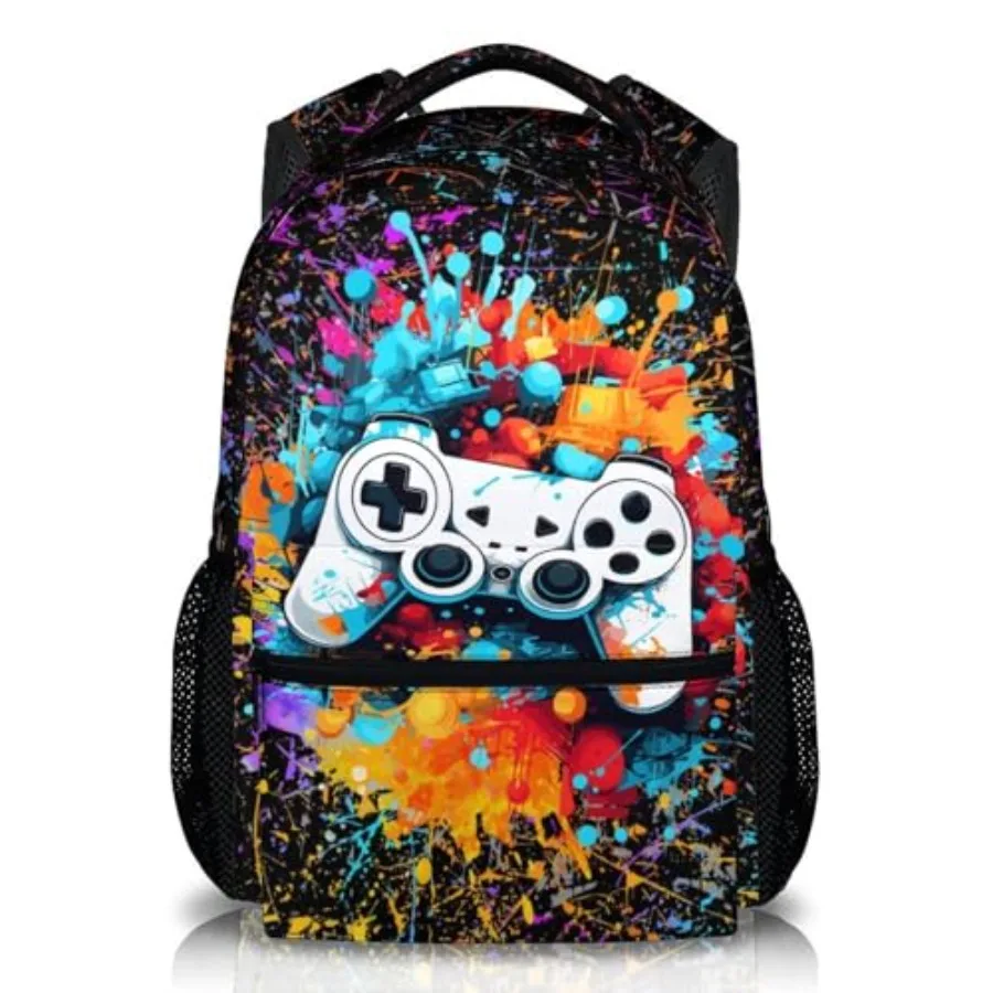 

Boys Backpack Gaming Bookbag for School Casual Travel Sport Gamer Backpacks for Kindergarten Primary Middle Game Lover