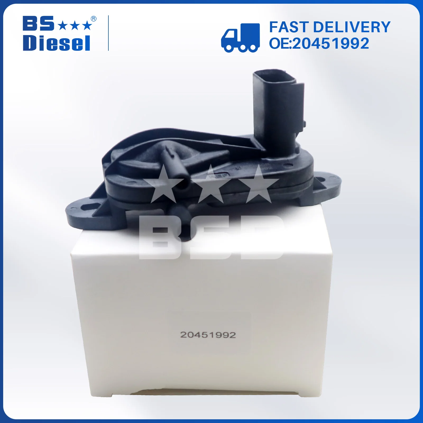 4pcs/lot Truck Spare Parts New DPF Differential Pressure Sensor 20451992 for Volvo D11 D13 D16 Mack MP7 MP8 Engine