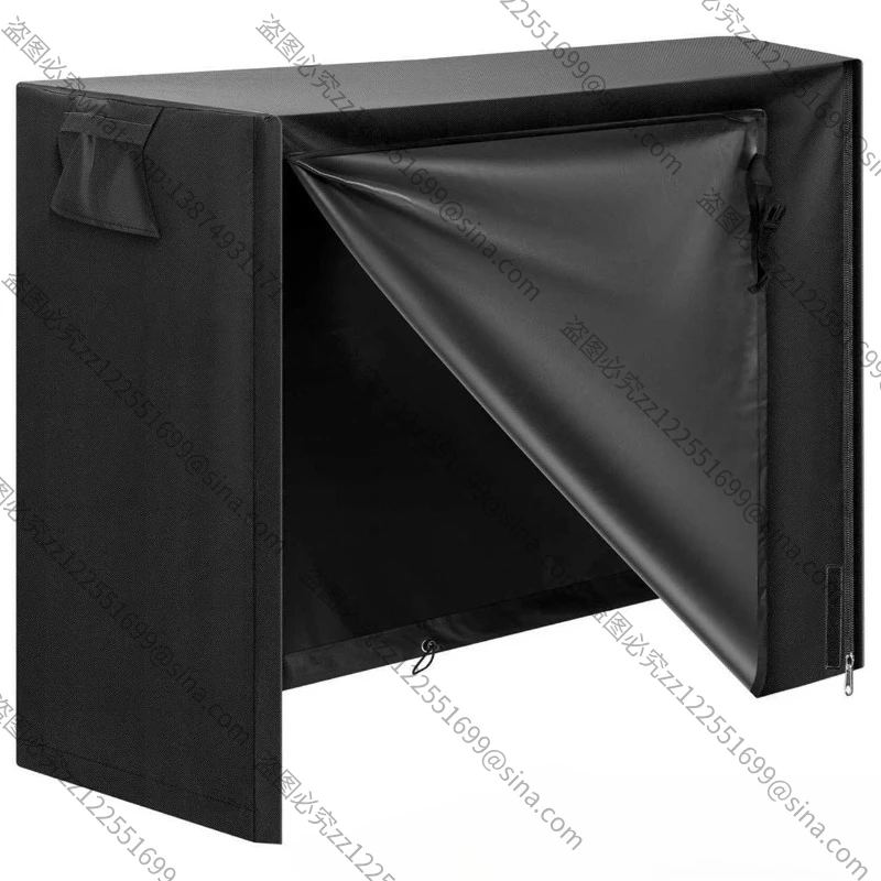 Suitable for Waterproof Firewood Rack Cover, Heavy Duty 600D Oxford Cloth Outdoor Firewood Storage Cover with Zipper and Hook