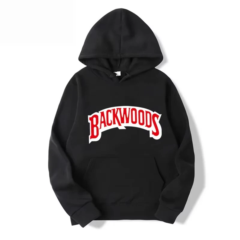 

Luxury Men's and Women's Hooded Sweatshirt Letter Printed Black and White Hooded Fashion Hip Hop Unisex Essential Pullover