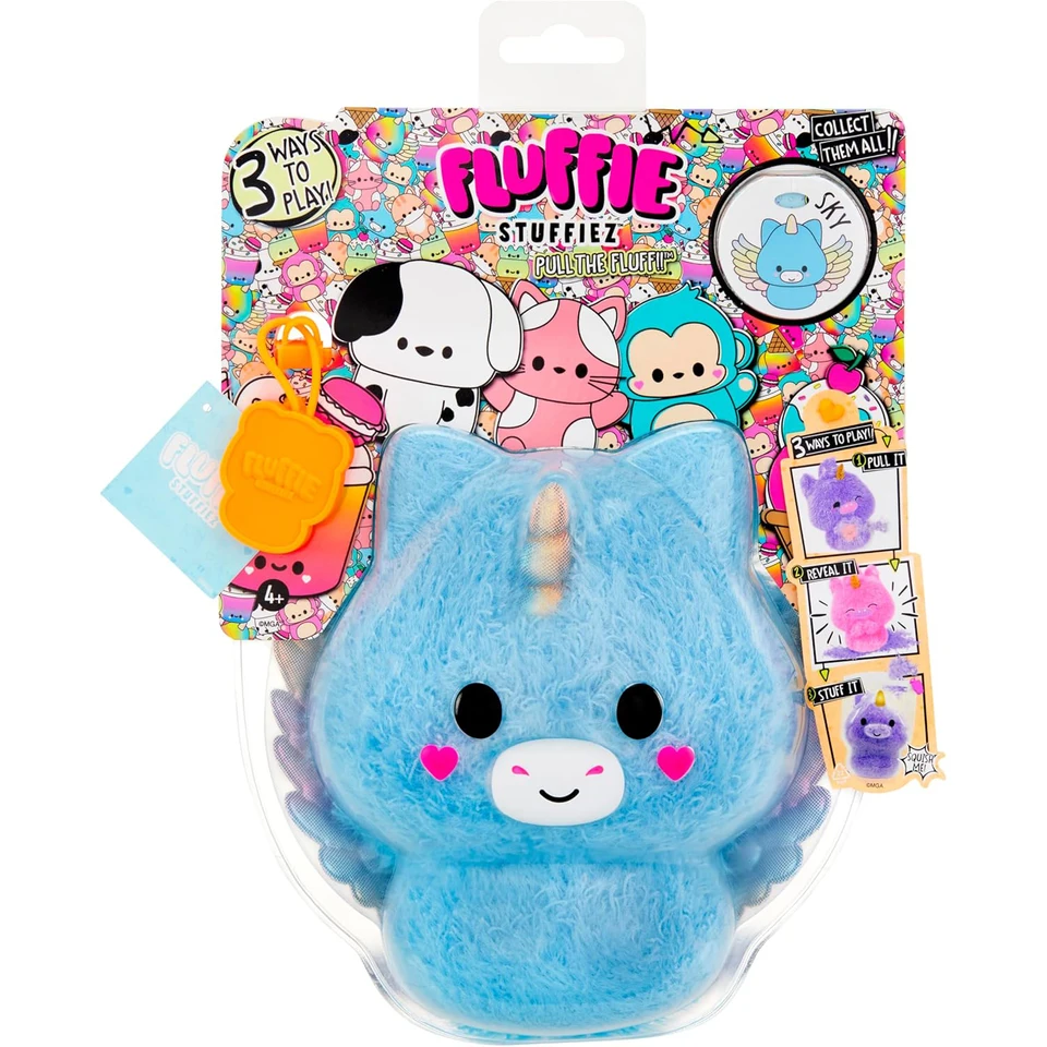 Genuine Fluffie Stuffiez Collectible Feature Plush Collection