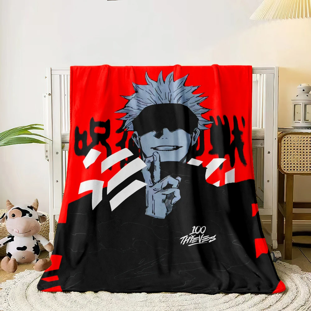 Popular anime blanket - Lightweight Flannel Throw for sofa, travel, camping, living rooms, offices, chairs, bed,picnic blanket