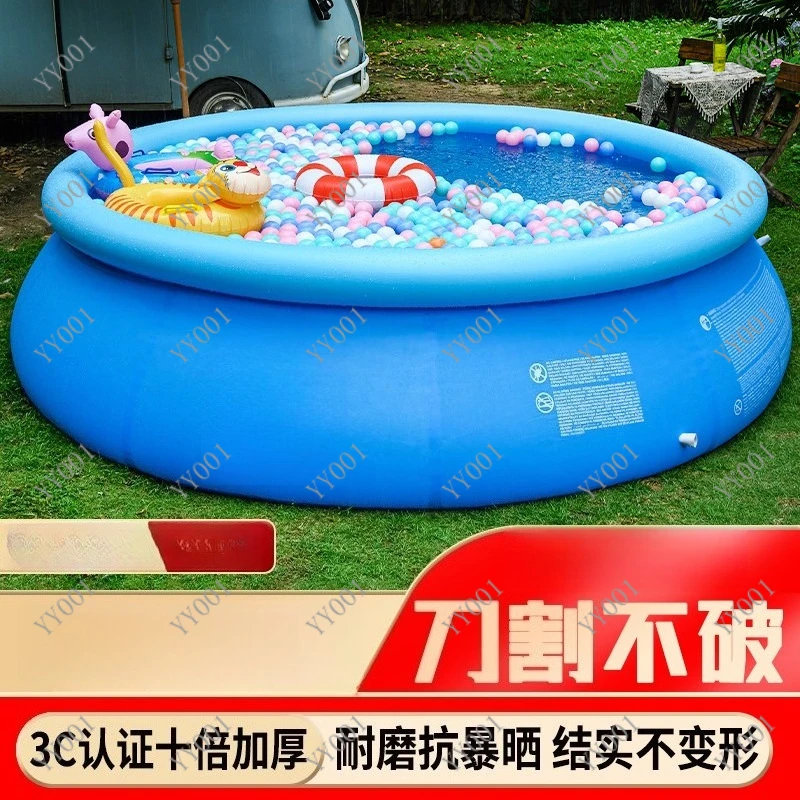 Extra Large Inflatable Swimming Pool Thickened Foldable for Kids Adults Outdoor