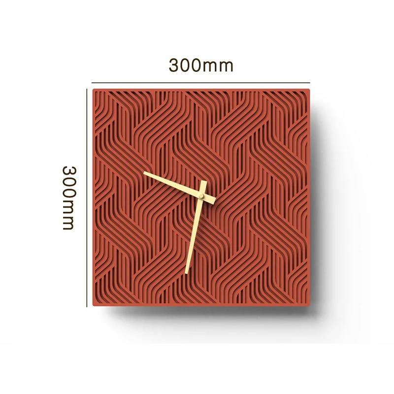Italian Minimalist Wall Clock Modern Simple Living Room Creative Wall Clock Dining Room Design Home Decor Relogio De Parede FYWC view 6
