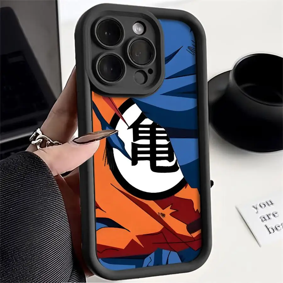 Goku Martial Arts Uniform Case for iPhone 16e 17 Air XS Max 15 16 14 Plus XR 13 12 11 Pro Max Soft Cover view 5