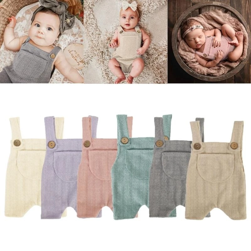 

M76C Newborns Shower Gift Photo Clothing One-pieces Baby Photoshooting Posing Outfit