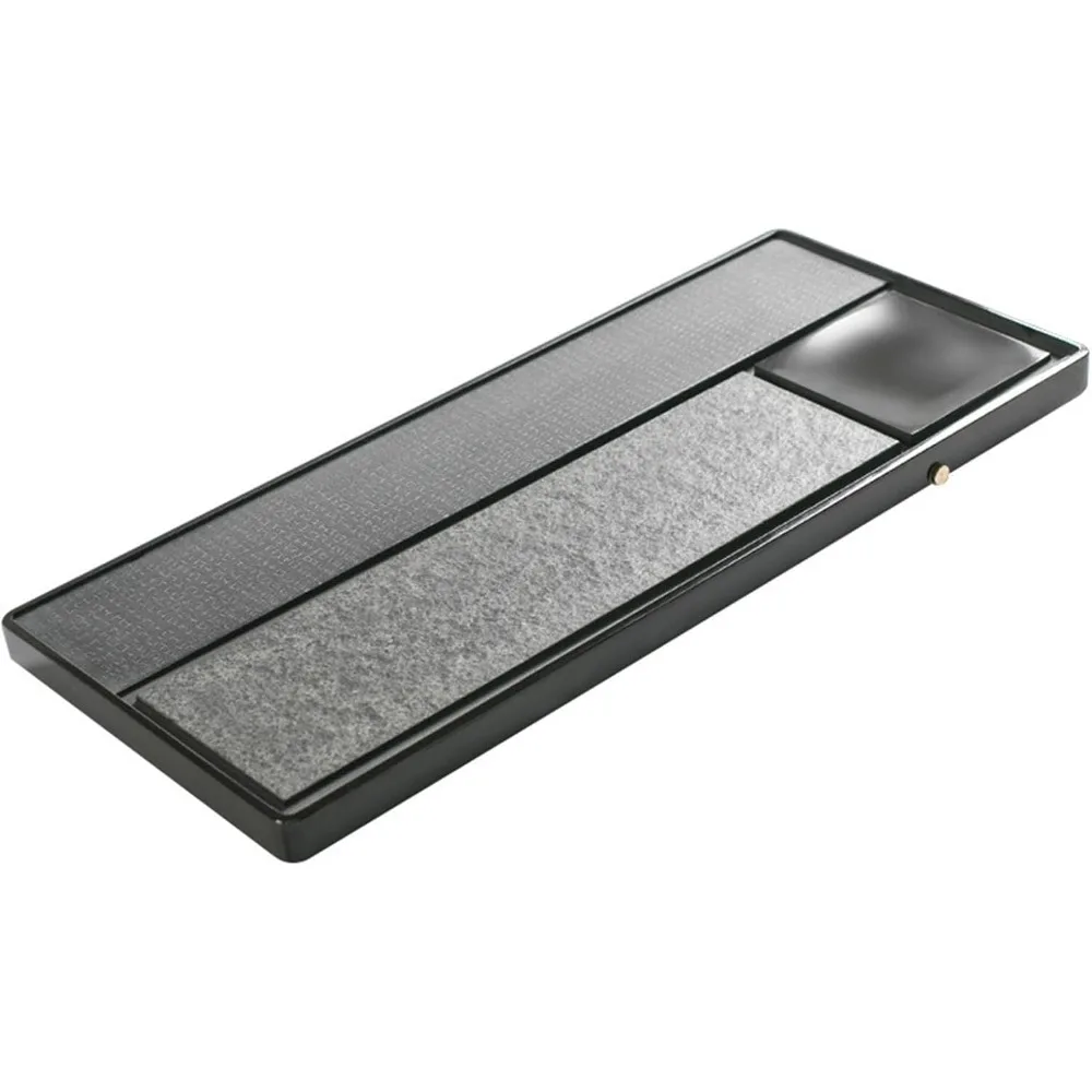 

Чайный сервиз Urushi, чайный поднос, чайный сервиз, простой сухой пузырьковый чайный столик кунг-фу, китайский чайный сервиз, 60x30x3 см