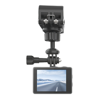 Expansion Adapter Mount 360 Rotation Car Sun Visor Camera Holder Bracket 1/4 Inch for Osmo Pocket 3 Action 4 Insta360 X3