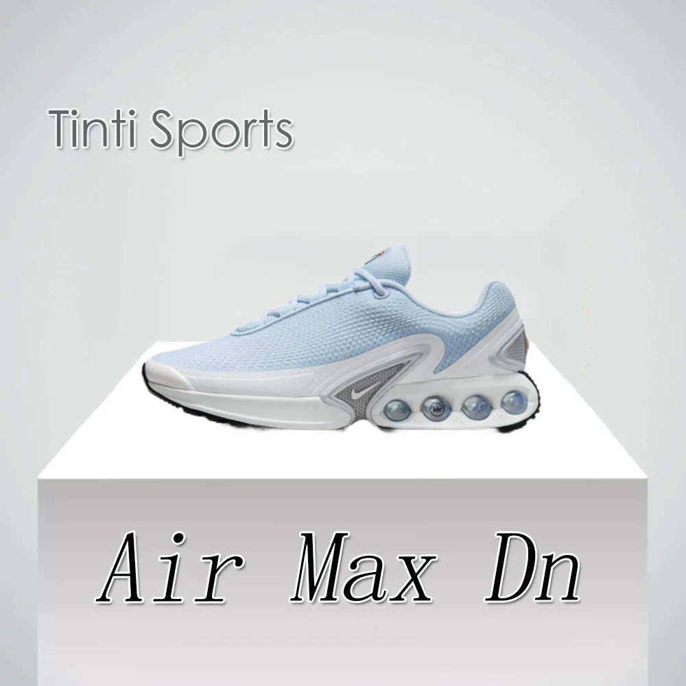 Nike Air Max Dn Low Women's Sneakers autumn Classic Fashion Casual Shoes Cushioning and wear resistance  comfortable Blue&White