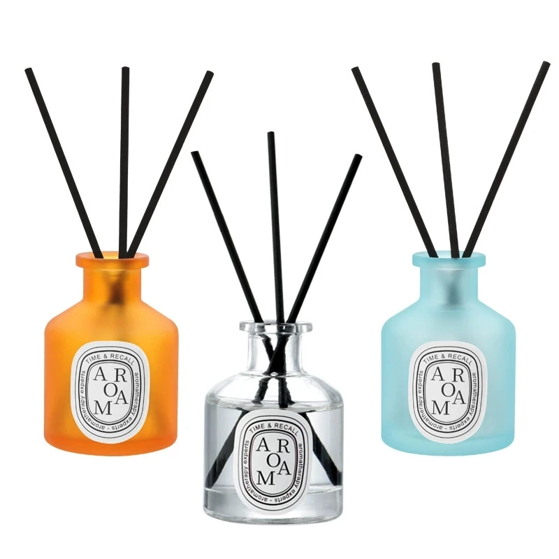 50 مللي عطر منزلي عديم اللهب غرفة فريزيا جاردينيا زيت عطري مع عصا ناشر الروطان غرفة المنزل معطّر الهواء ديكو #6