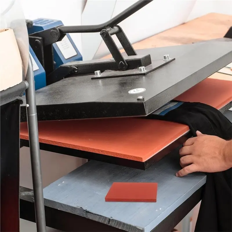 A53M-For Heat Press For Heat Transfer Mat-Silicone Pen Sublimation Pad-6 Slots-High Temp Resistant-5/10Mm Thickness Pen Mat