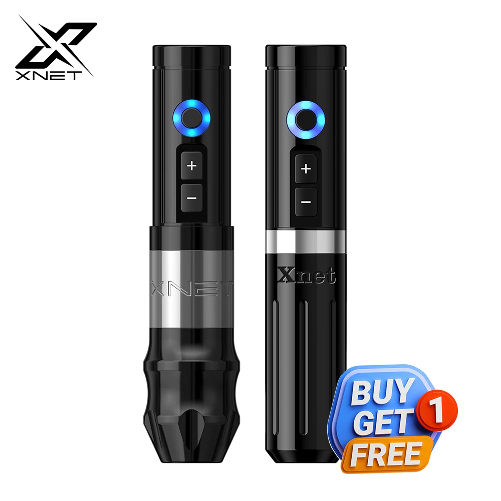 

XNET Sage Pro & Sage Wireless Tattoo Machine 2Pen1Set 800mAh Battery Brushless Motor Permanent Makeup Machine for Tattoo BOGO
