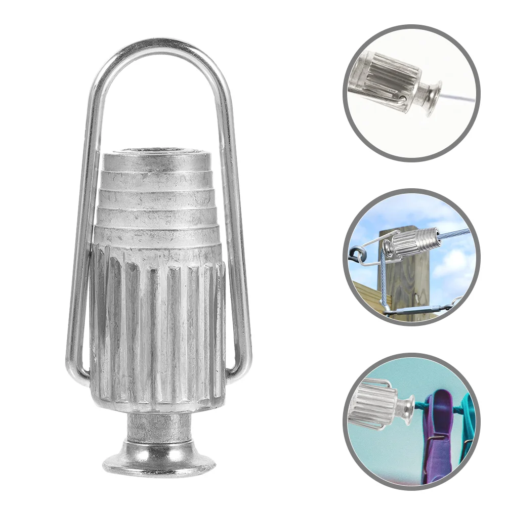 Clothesline Wire Metal Rope Tightener Aluminum Tighteners Tensioner Reusable Lines