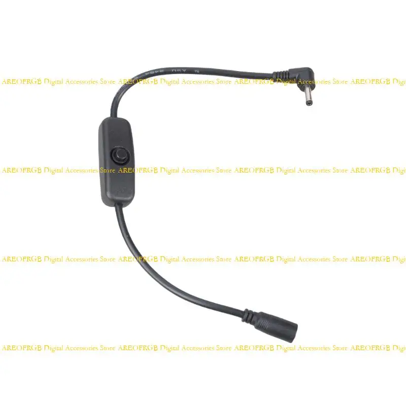 

E21E 3.5x1.35mm To 3.5x1.35mm Power Cable with Switches Male To Female for LED Strips