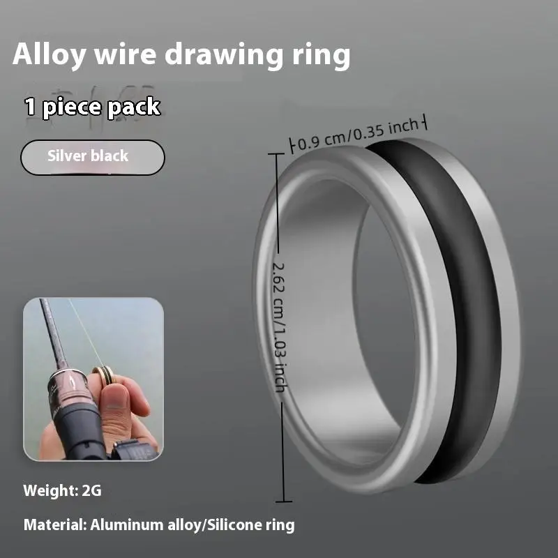 سبيكة كابل حلقة خط سريع قطع المضادة للانزلاق حماية الأيدي الصيد بكرة تشديد أدوات الصيد عقدة الزعيم